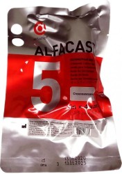 Бинт полимерный ортопедический, Alfacast (Альфакаст) р. 5 (12.5смх3.6м) №1 стекловолокно белый инд. уп.