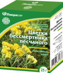 Бессмертника песчаного цветки, сырье 25 г №1