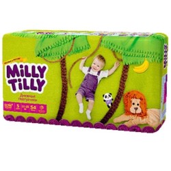 Подгузники, Milly Tilly (Милли Тилли) 11-25 кг №54 Юниор 5 дневные